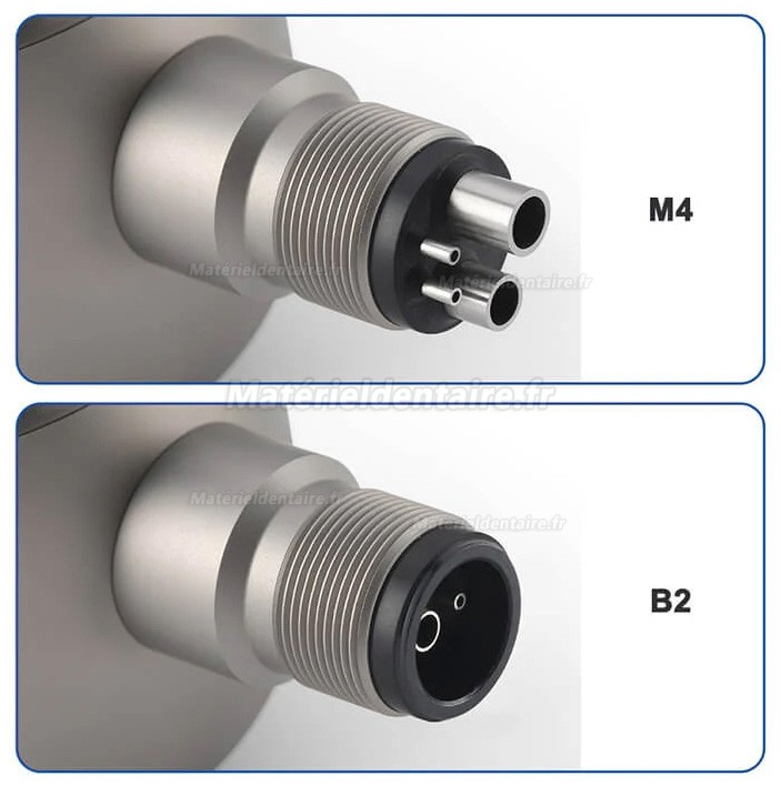 Aéropolisseur dentaire entièrement métalliques 2/4 trous